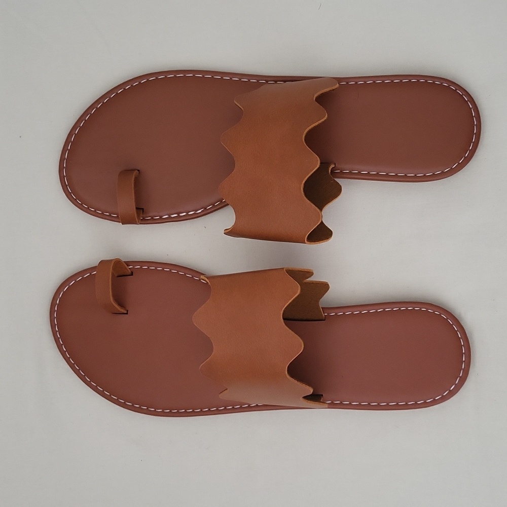 Women's Slides with Toe Loop